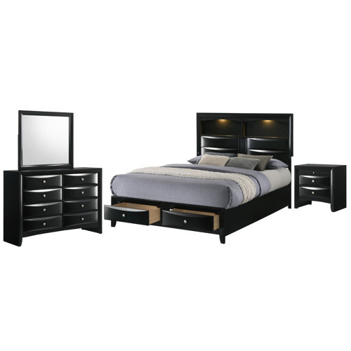 Red Barrel Studio® 4 Piece Bedroom Set Wayfair